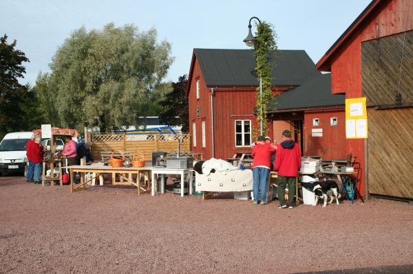 Det var skördemarknad